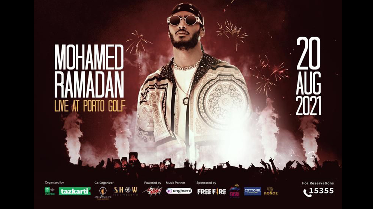 Mohamed Ramadan concert At Porto Golf